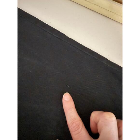 H&M Divided The Easy Soul 100% Cotton Mid-rise Black Wide Leg Baggy Jeans 10 - Picture 6 of 8